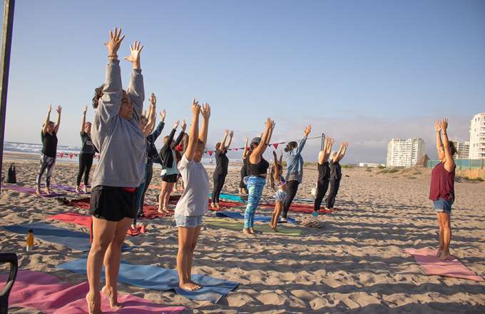 YOGA EN LA PLAYA 4