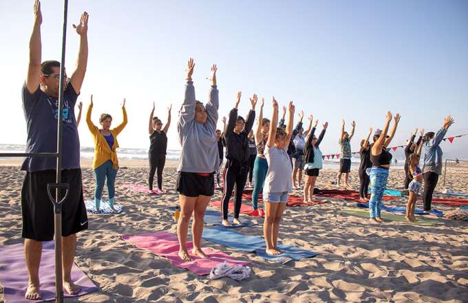 YOGA EN LA PLAYA 5