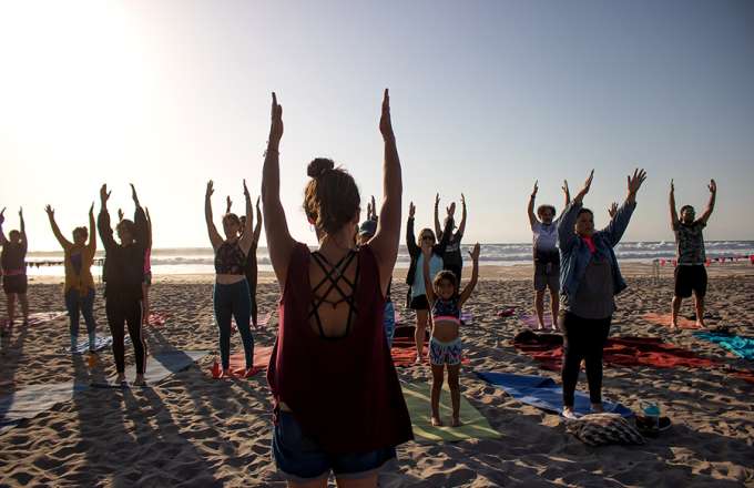 YOGA EN LA PLAYA 7