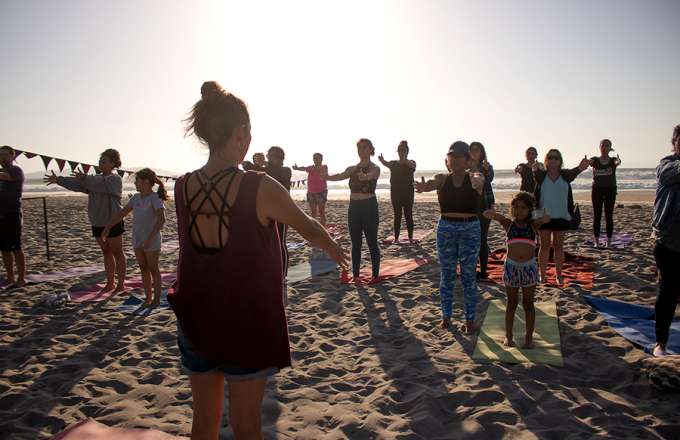 YOGA EN LA PLAYA 8