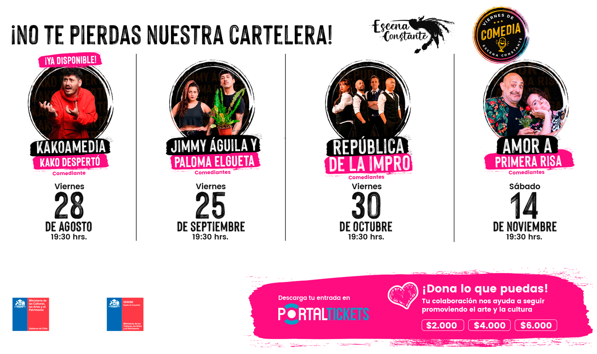 CARTELERA ESCENA